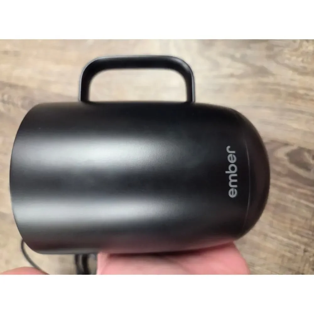 Ember Mug 2 Smart Temperature Control Mug 14oz Matte Black CM19P with Coaster
